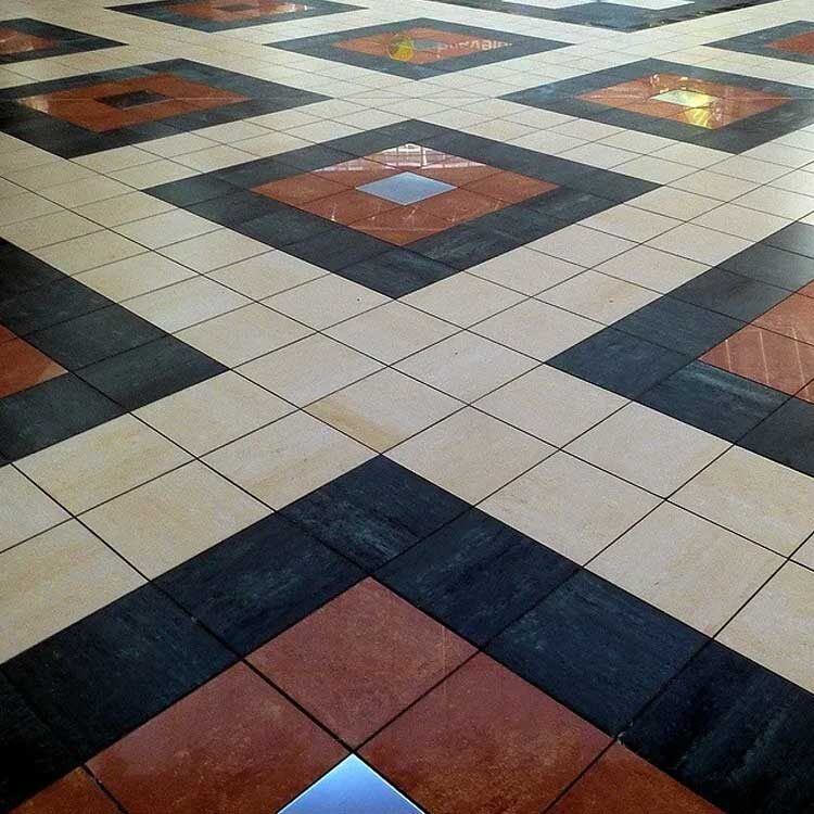 commercial tiling floor