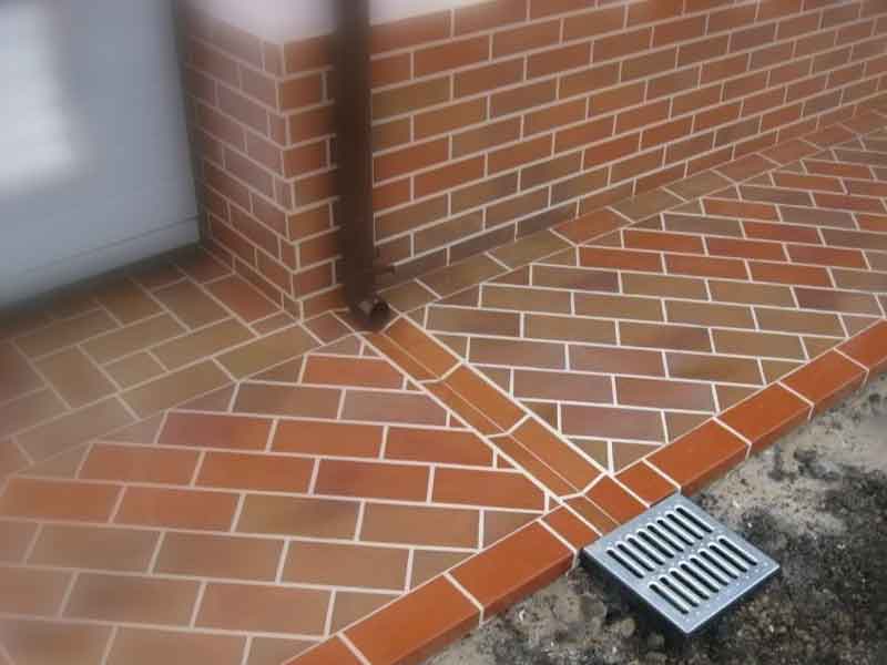 outdoor paving Protect from water